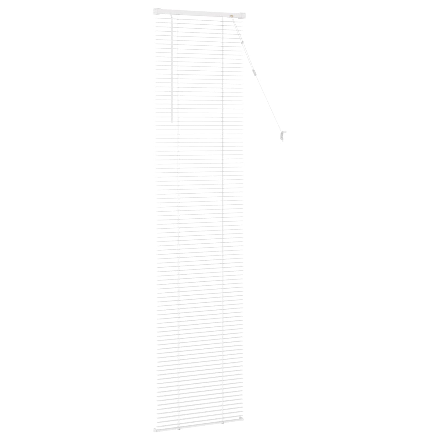 Persienner Hvid 213 x 60 cm 25 mm PVC