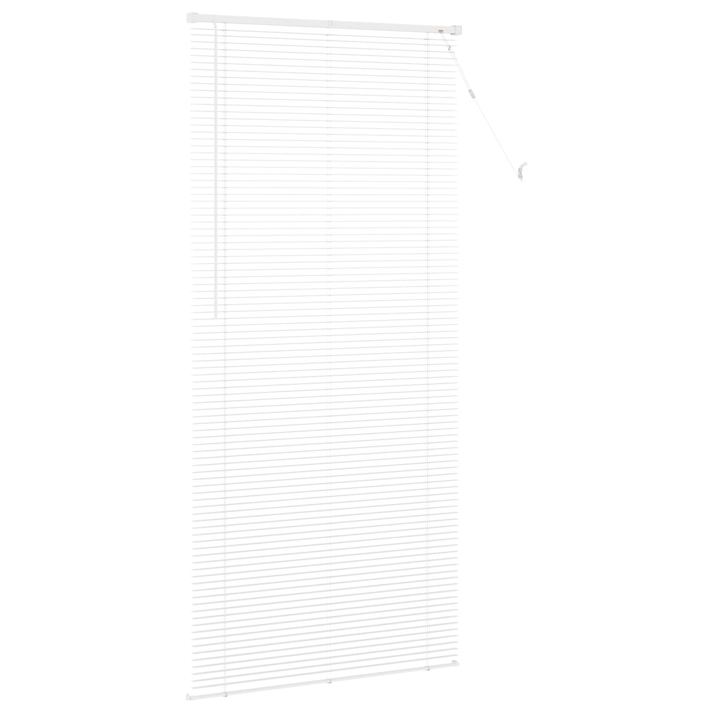 Persienner Hvid 213 x 70 cm 25 mm PVC