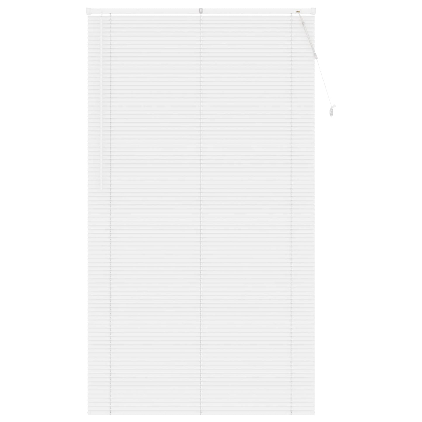Persienner Hvid 213 x 120 cm 25 mm PVC