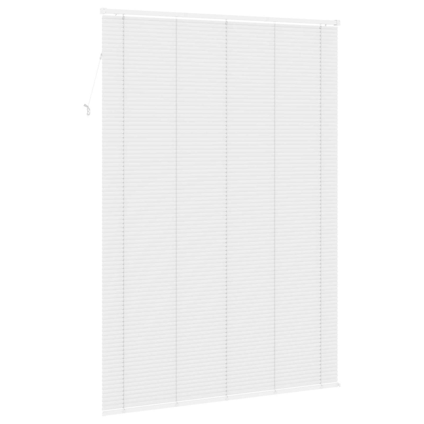 Persienner Hvid 213 x 130 cm 25 mm PVC