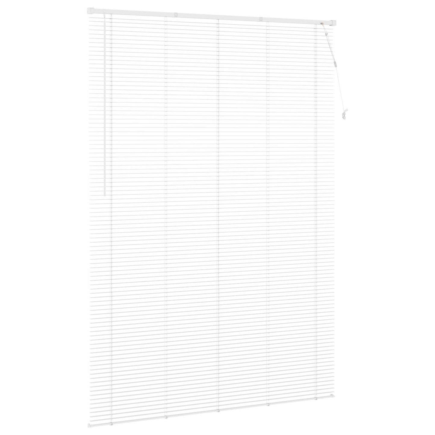Persienner Hvid 213 x 140 cm 25 mm PVC