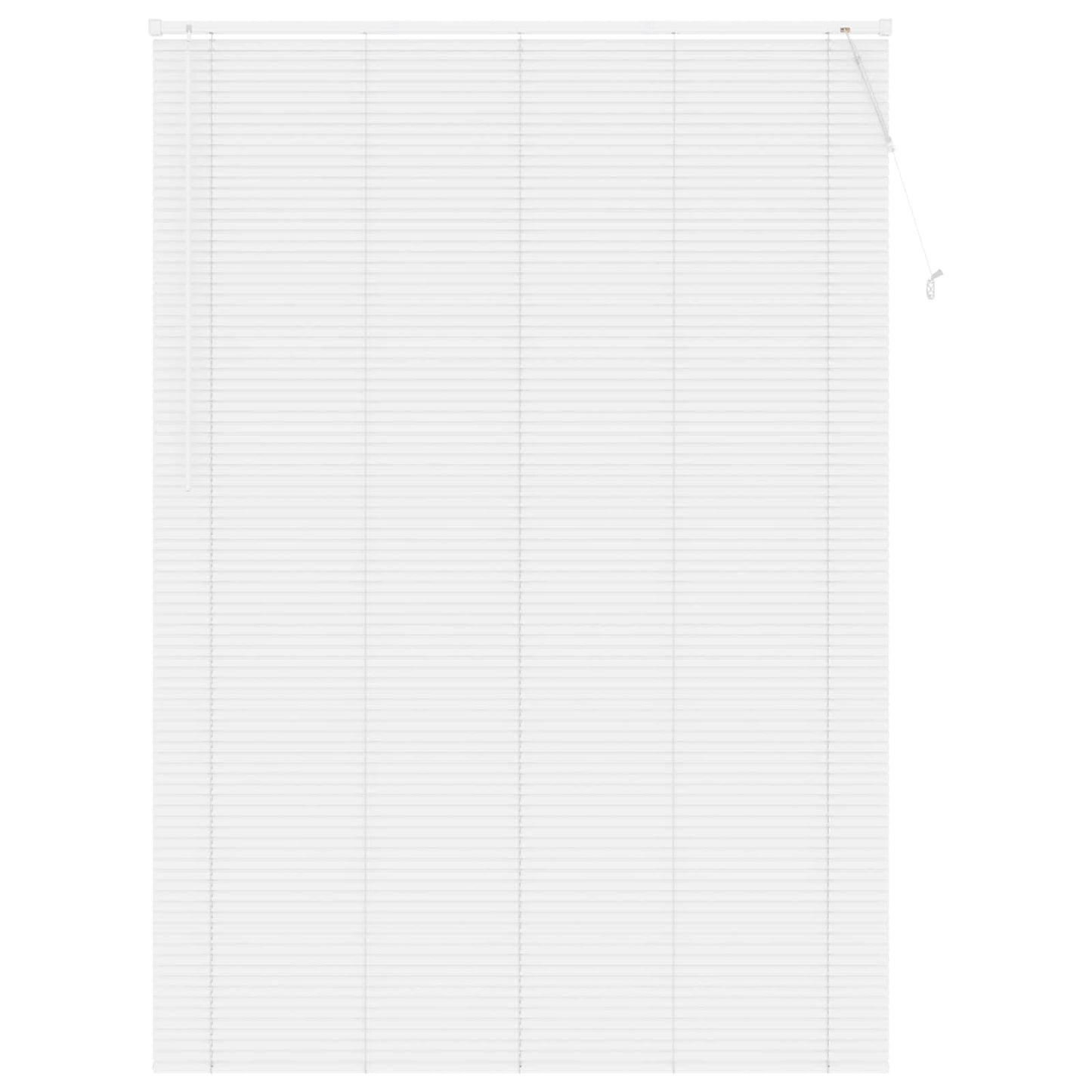 Persienner Hvid 213 x 160 cm 25 mm PVC