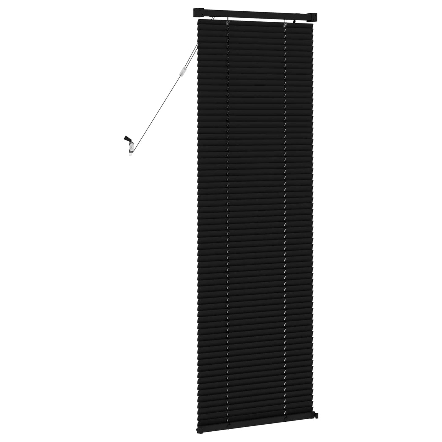 Persienner Sort 150 x 60 cm 25 mm PVC