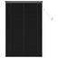 Persienner Sort 150 x 80 cm 25 mm PVC