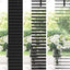 Persienner Sort 150 x 100 cm 25 mm PVC