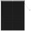 Persienner Sort 150 x 120 cm 25 mm PVC