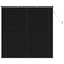 Persienner Sort 150 x 130 cm 25 mm PVC