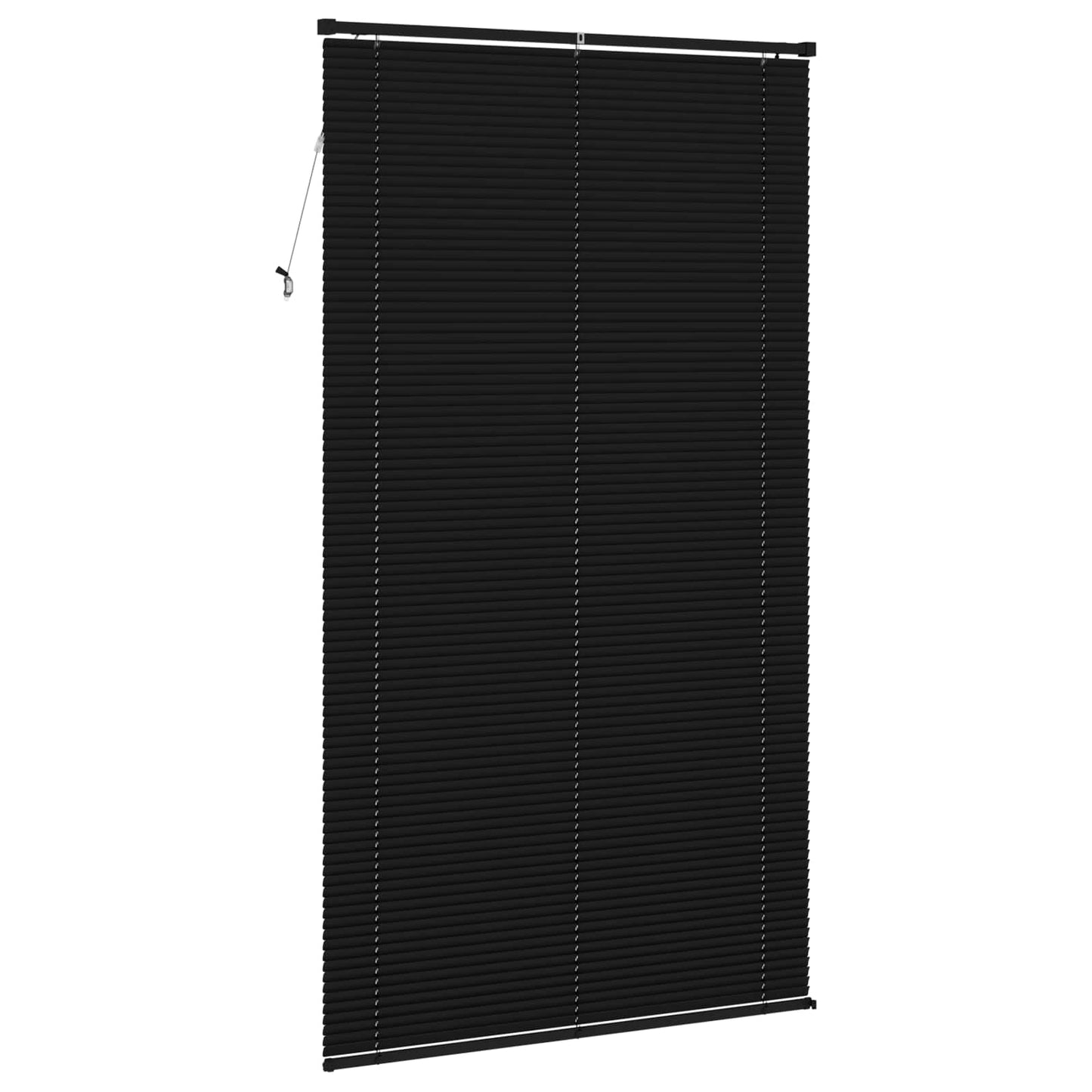 Persienner Sort 213 x 120 cm 25 mm PVC