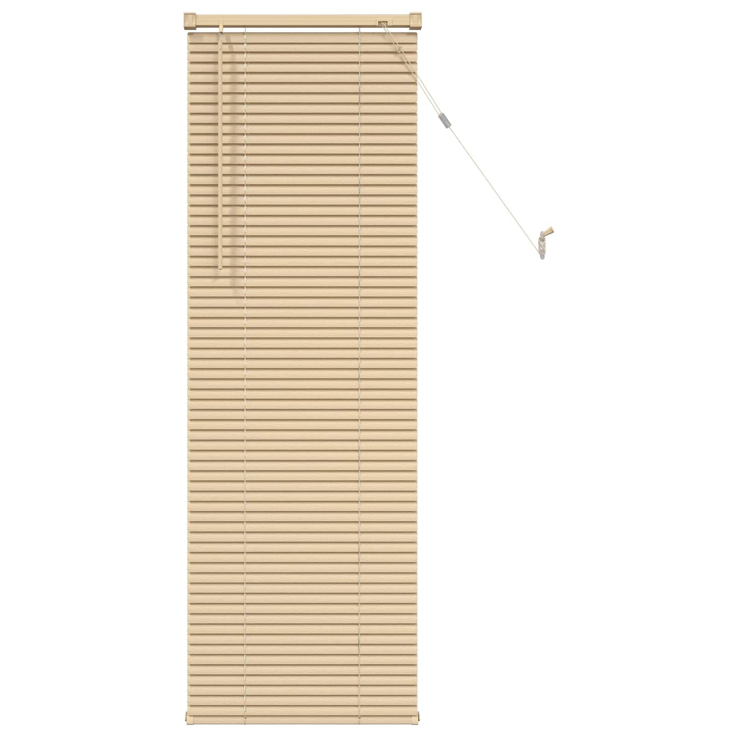 Persienner Lys Brun med Mønster 150 x 40 cm 25 mm PVC