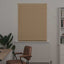 Persienner Lys Brun med Mønster 150 x 70 cm 25 mm PVC