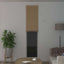 Persienner Lys Brun med Mønster 213 x 50 cm 25 mm PVC