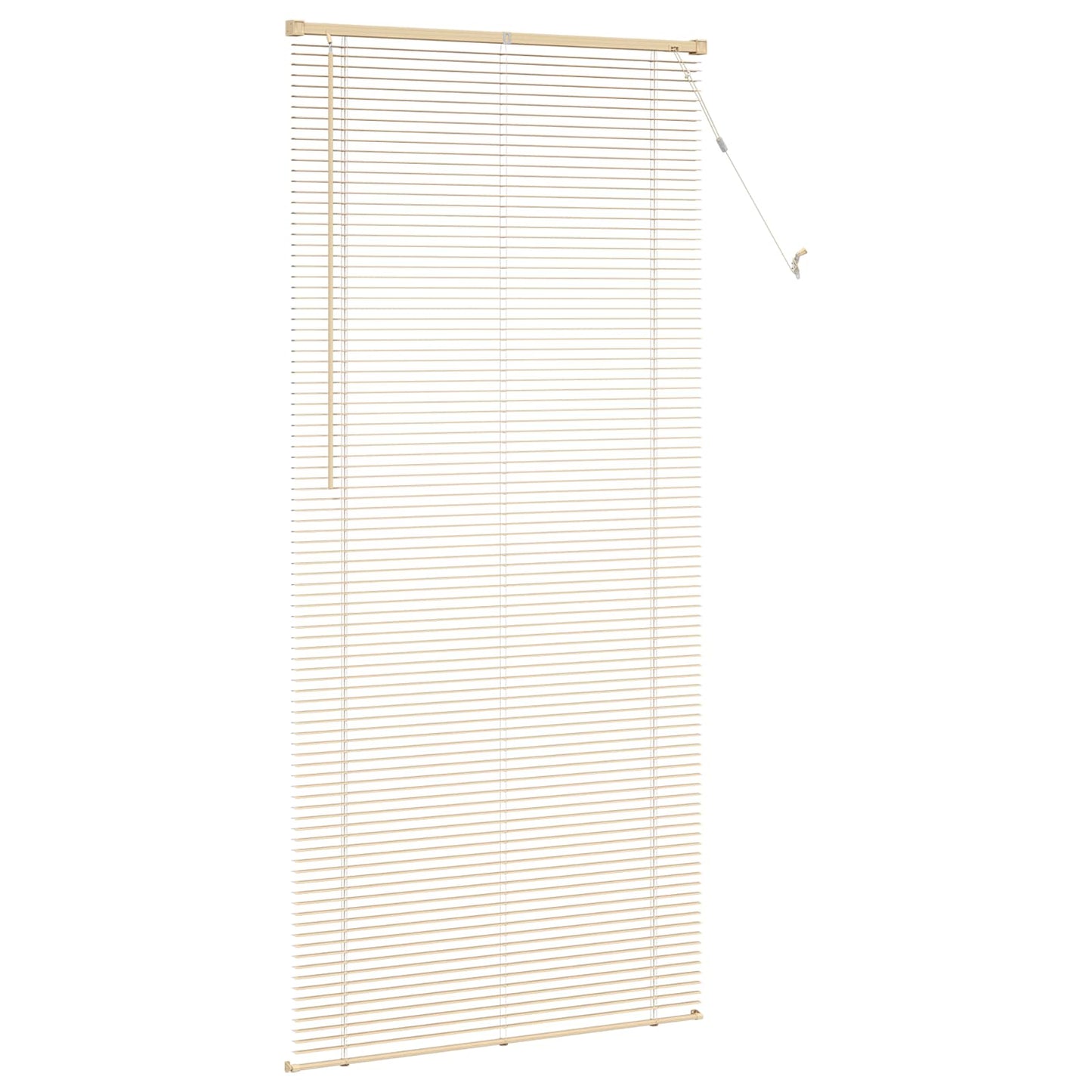 Persienner Lys Brun med Mønster 213 x 90 cm 25 mm PVC