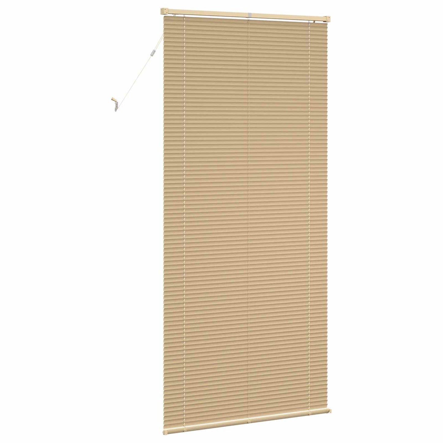 Persienner Lys Brun med Mønster 213 x 100 cm 25 mm PVC