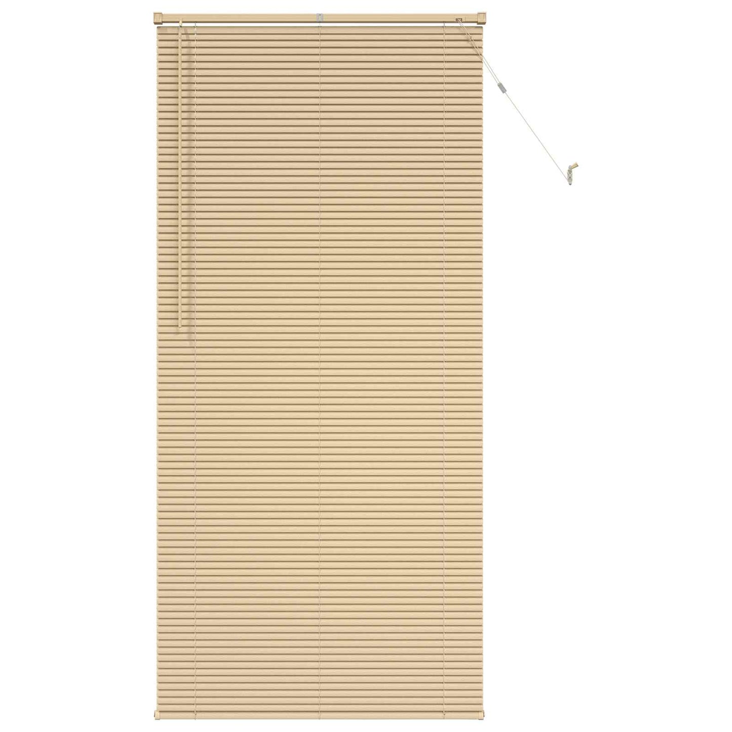 Persienner Lys Brun med Mønster 213 x 100 cm 25 mm PVC