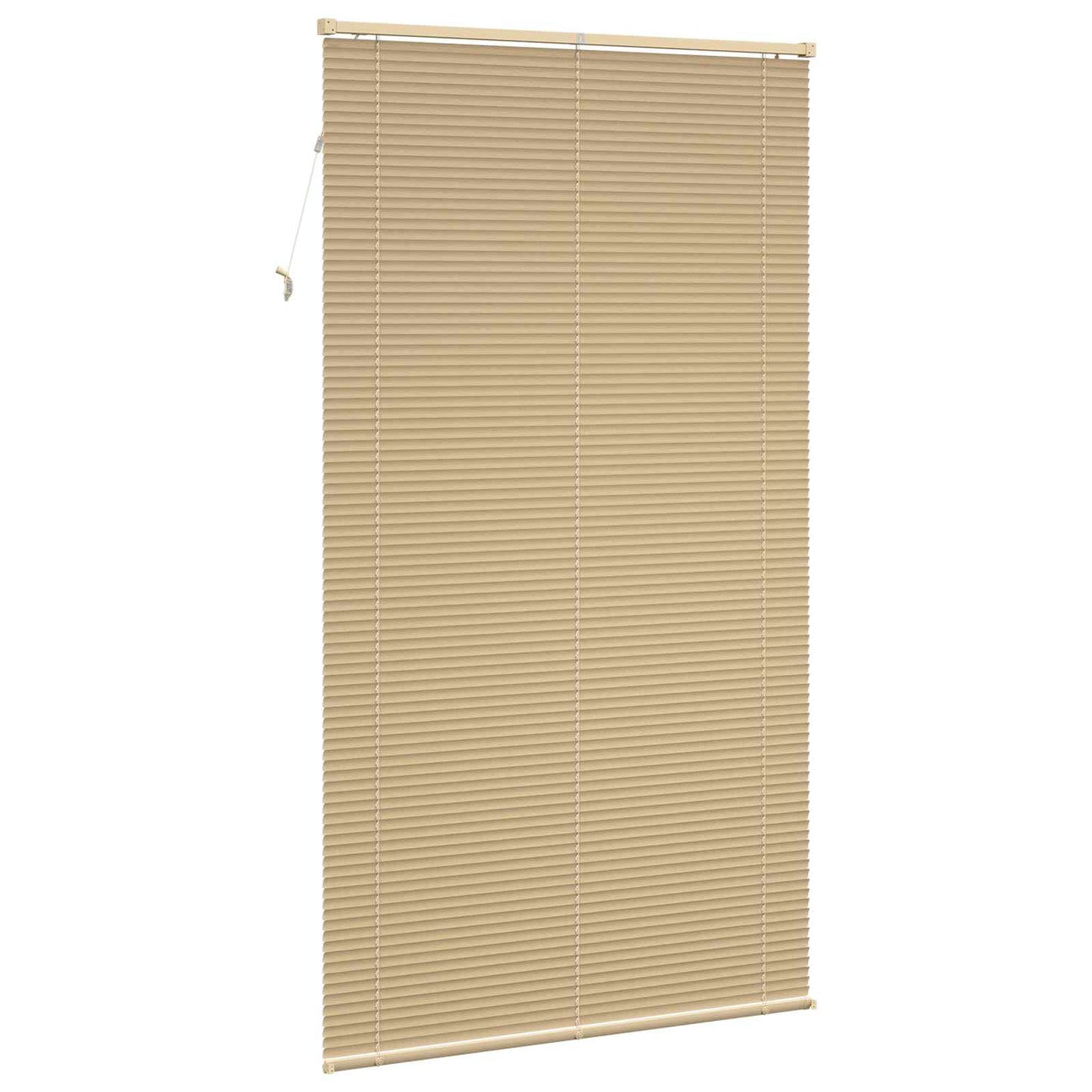 Persienner Lys Brun med Mønster 213 x 110 cm 25 mm PVC