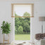 Persienner Lys Brun med Mønster 213 x 160 cm 25 mm PVC