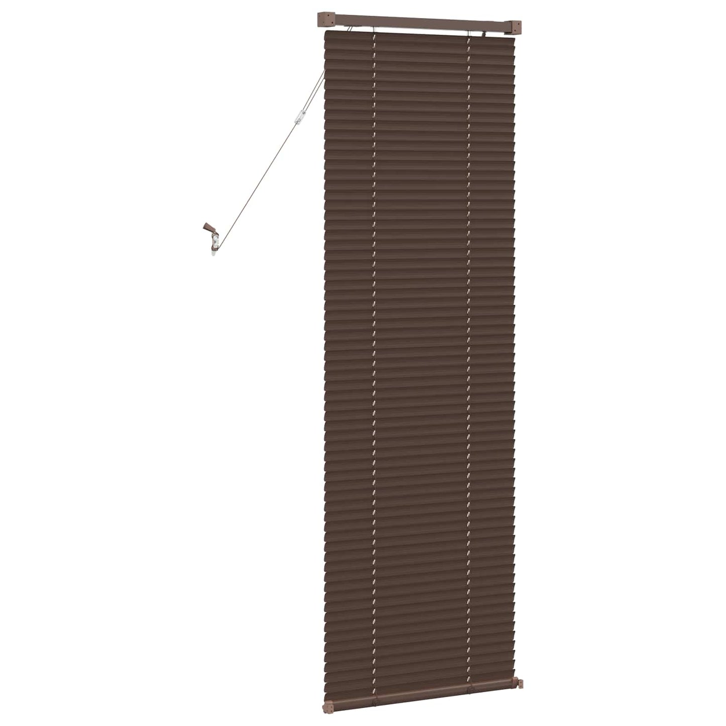 Persienner Mørk Brun med Mønster 150 x 40 cm 25 mm PVC
