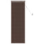Persienner Mørk Brun med Mønster 150 x 50 cm 25 mm PVC