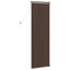 Persienner Mørk Brun med Mønster 150 x 60 cm 25 mm PVC