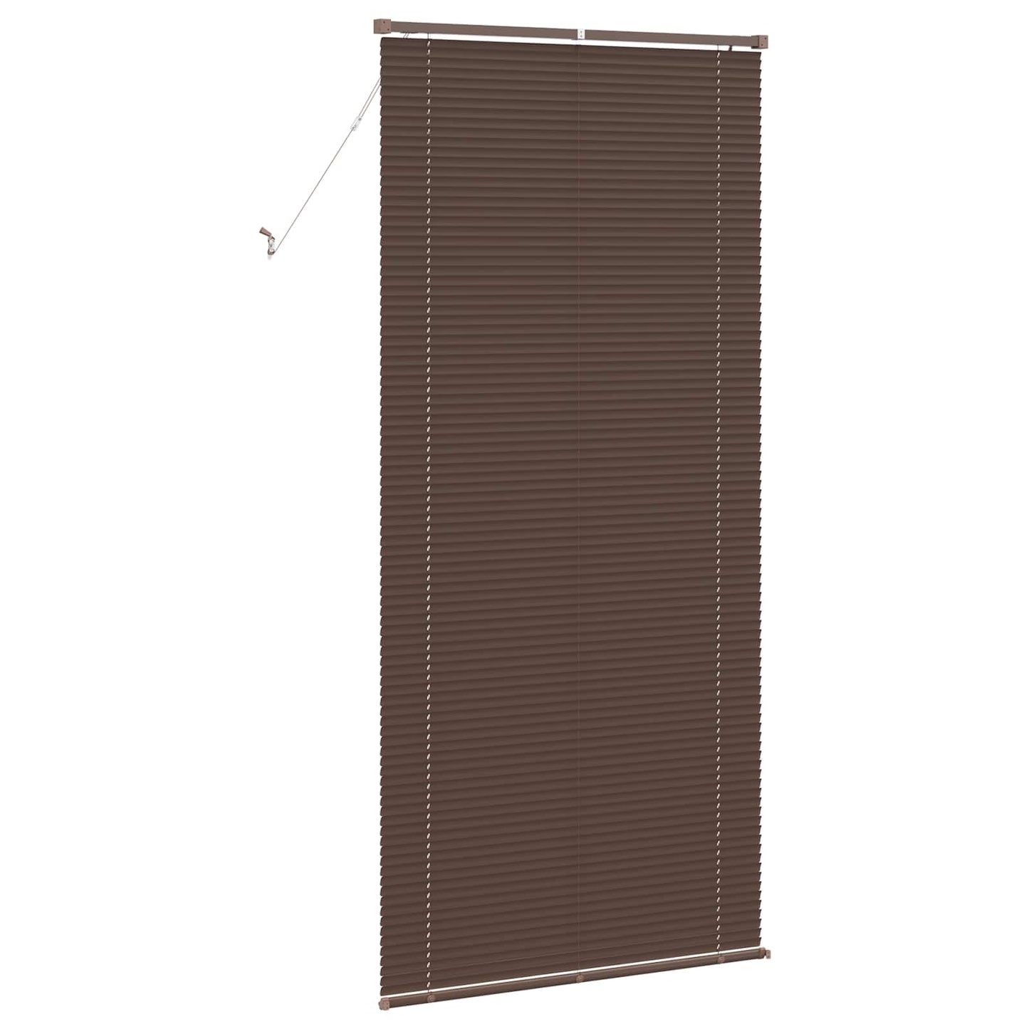 Persienner Mørk Brun med Mønster 213 x 80 cm 25 mm PVC