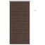 Persienner Mørk Brun med Mønster 213 x 80 cm 25 mm PVC