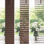 Persienner Mørk Brun med Mønster 213 x 90 cm 25 mm PVC