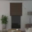 Persienner Mørk Brun med Mønster 213 x 100 cm 25 mm PVC