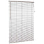 Persienner Mørk Brun med Mønster 213 x 160 cm 25 mm PVC