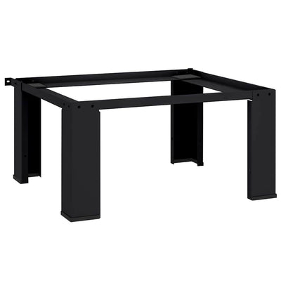 Vaskemaskine Pedestal Sort 64 x 55 x 32,5 cm Stål