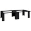 Vaskemaskine Pedestal 2 pcs Sort 127 x 54,5 x 32,5 cm Stål