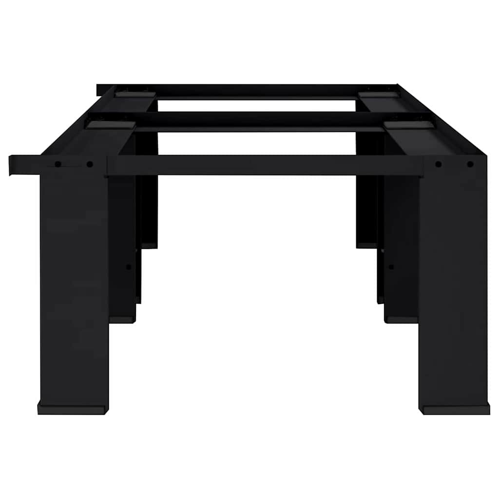 Vaskemaskine Pedestal 2 pcs Sort 127 x 54,5 x 32,5 cm Stål