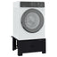 Vaskemaskine Pedestal Sort 64 x 55 x 32,5 cm Stål