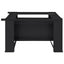 Vaskemaskine Pedestal Sort 64 x 55 x 32,5 cm Stål