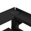 Vaskemaskine Pedestal 2 pcs Sort 120 x 56 x 52 cm Stål