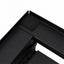 Vaskemaskine Pedestal 2 pcs Sort 120 x 56 x 52 cm Stål
