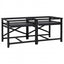Vaskemaskine Pedestal 2 pcs Sort 120 x 56 x 52 cm Stål