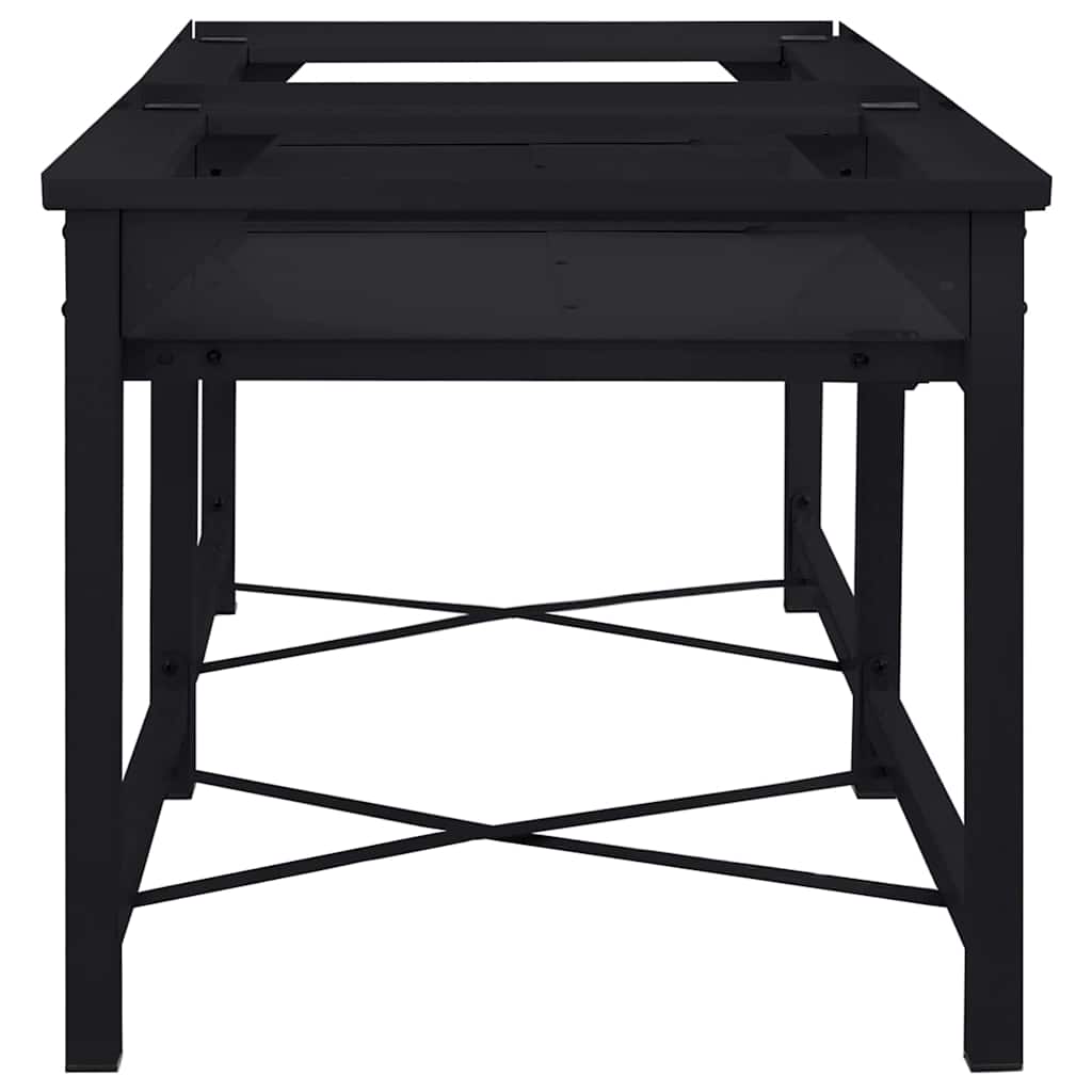 Vaskemaskine Pedestal 2 pcs Sort 120 x 56 x 52 cm Stål