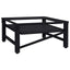 Vaskemaskine Pedestal Sort 62 x 60,5 x 32,5 cm Stål