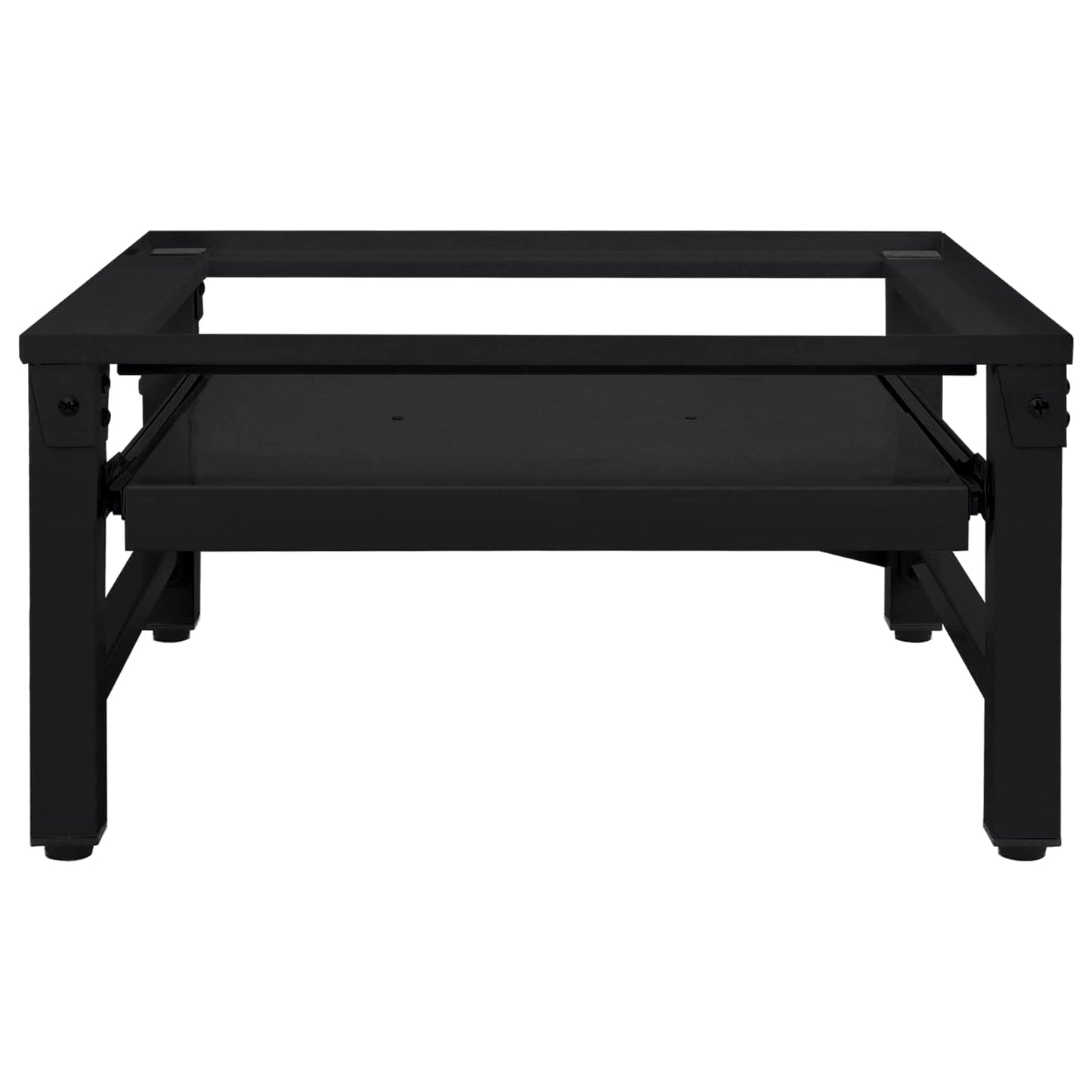 Vaskemaskine Pedestal Sort 62 x 60,5 x 32,5 cm Stål
