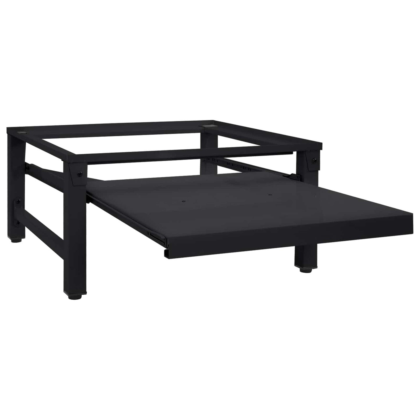 Vaskemaskine Pedestal Sort 62 x 60,5 x 32,5 cm Stål