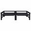 Vaskemaskine Pedestal 2 pcs Sort 124,5 x 61,5 x 32,5 cm Stål