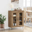 Sideboard Artisan Egetræ 69,5 x 34 x 90 cm Konstrueret træ