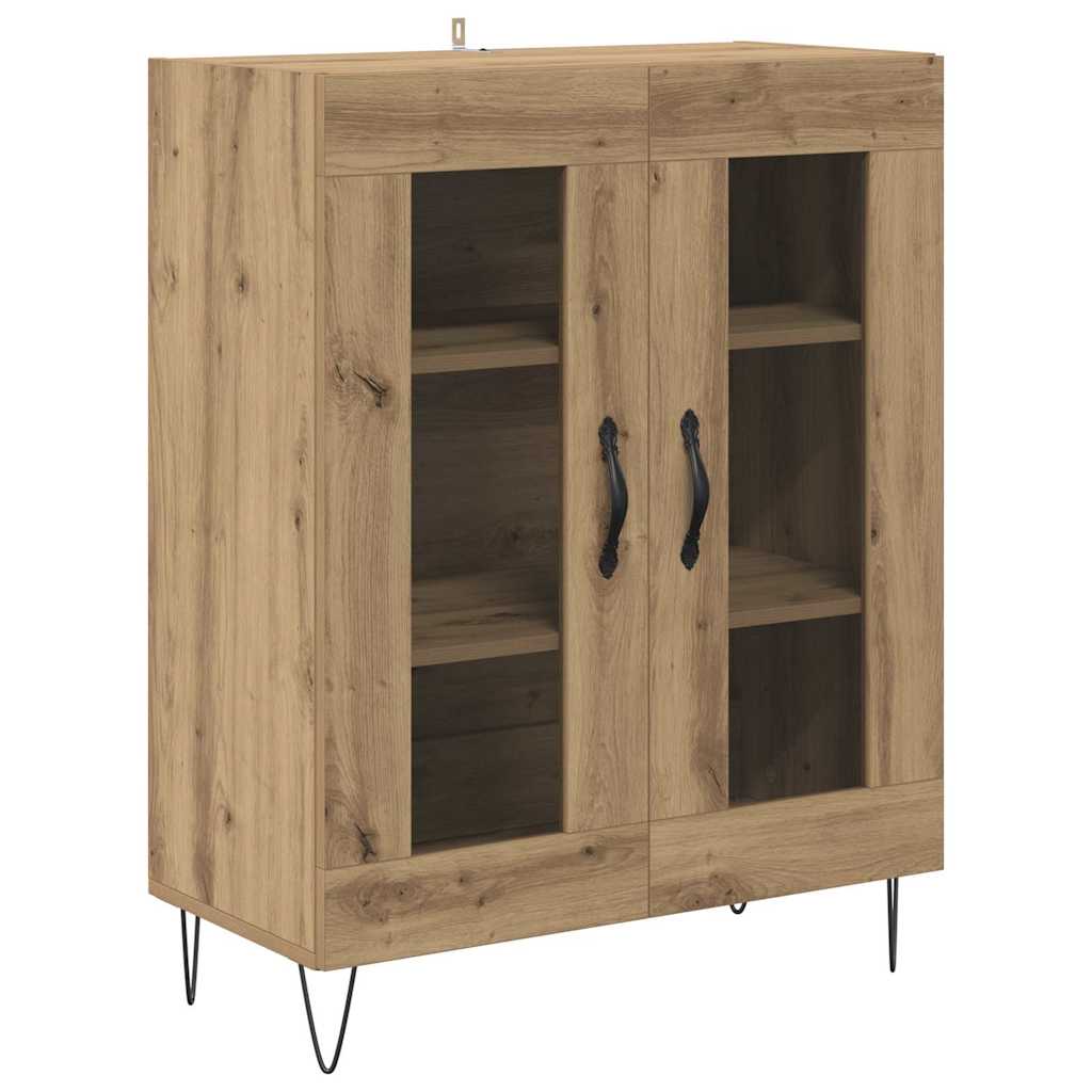 Sideboard Artisan Egetræ 69,5 x 34 x 90 cm Konstrueret træ