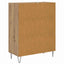 Sideboard Artisan Egetræ 69,5 x 34 x 90 cm Konstrueret træ