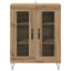 Sideboard Artisan Egetræ 69,5 x 34 x 90 cm Konstrueret træ