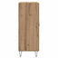Sideboard Artisan Egetræ 69,5 x 34 x 90 cm Konstrueret træ