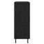 Sideboard Sort eg 69,5 x 34 x 90 cm Konstrueret træ