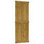 Ladedør Corona HonningBrun 80 x 210 cm Massivt fyrretræ