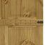 Ladedør Corona HonningBrun 90 x 210 cm Massivt fyrretræ