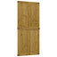Ladedør Corona HonningBrun 90 x 210 cm Massivt fyrretræ